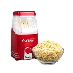 Salco COCA COLA ® Hot Air Popcornmaschine SNP-10CC