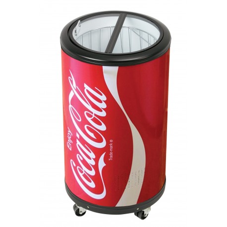 Salco COCA-COLA Party-Cooler ist ein Kühlschrank mit 50l Fassungsvermögen